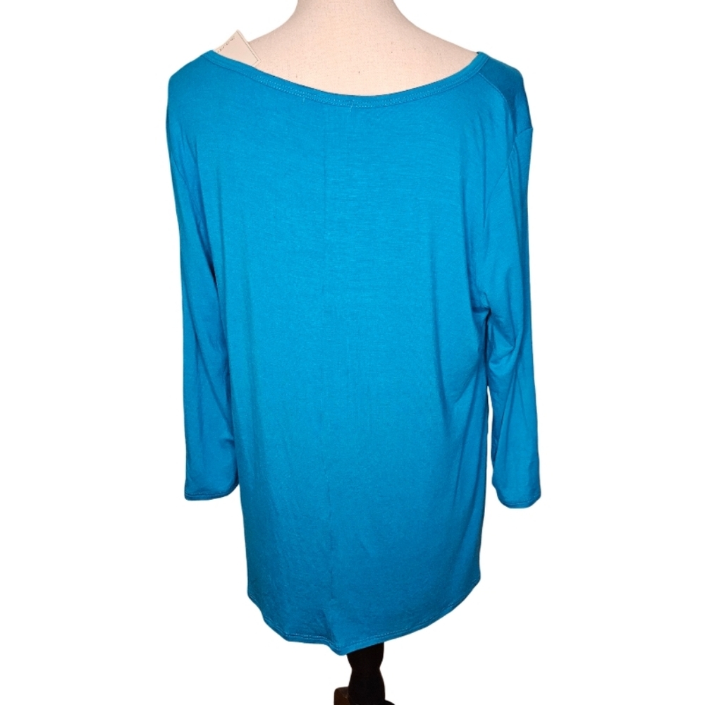 NWT - Teal Ava James Blouse - Picture 7 of 12